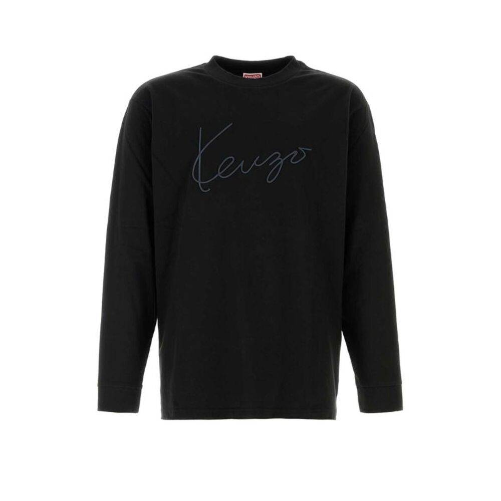 Kenzo Men Black Cotton T-Shirt